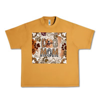 Peanut Butter Dog Mom Urban Heavy Tee - CowhideDigitalArt