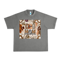 Tornado Dog Mom Urban Heavy Tee - CowhideDigitalArt