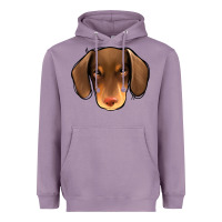 Lavender Dachshund Heavyweight Hoodie - Jasminsmagicworld