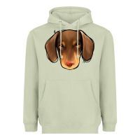 Matcha Dachshund Heavyweight Hoodie - Jasminsmagicworld