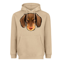 Mushroom Dachshund Heavyweight Hoodie - Jasminsmagicworld