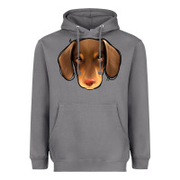 Storm Dachshund Heavyweight Hoodie - Jasminsmagicworld