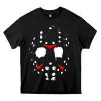 Black mask halloween Heavy Core Tee - baoMotion