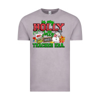 Vintage Zinc In My Holly Jolly Teacher Era Vintage Tee - CowhideDigitalArt