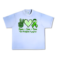 Grape Ice Peace Love Cure Non Hodgkins Lympoma Urban Heavy Tee - Jasminsmagicworld