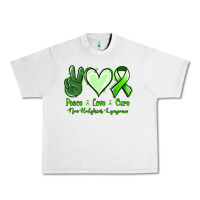 Lunar Rock Peace Love Cure Non Hodgkins Lympoma Urban Heavy Tee - Jasminsmagicworld