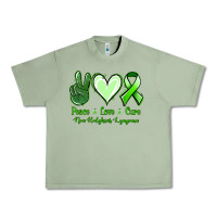 Oil Green Peace Love Cure Non Hodgkins Lympoma Urban Heavy Tee - Jasminsmagicworld