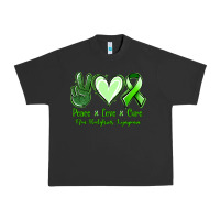 Pigment Black Peace Love Cure Non Hodgkins Lympoma Urban Heavy Tee - Jasminsmagicworld