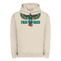 Pigment French Oak turquoise freebird Urban Hoodie - RanaPortraitStore