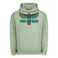 Pigment Oil Green turquoise freebird Urban Hoodie - RanaPortraitStore