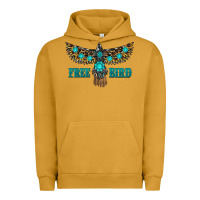 Pigment Peanut Butter turquoise freebird Urban Hoodie - RanaPortraitStore