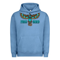 Pigment Pebble Blue turquoise freebird Urban Hoodie - RanaPortraitStore