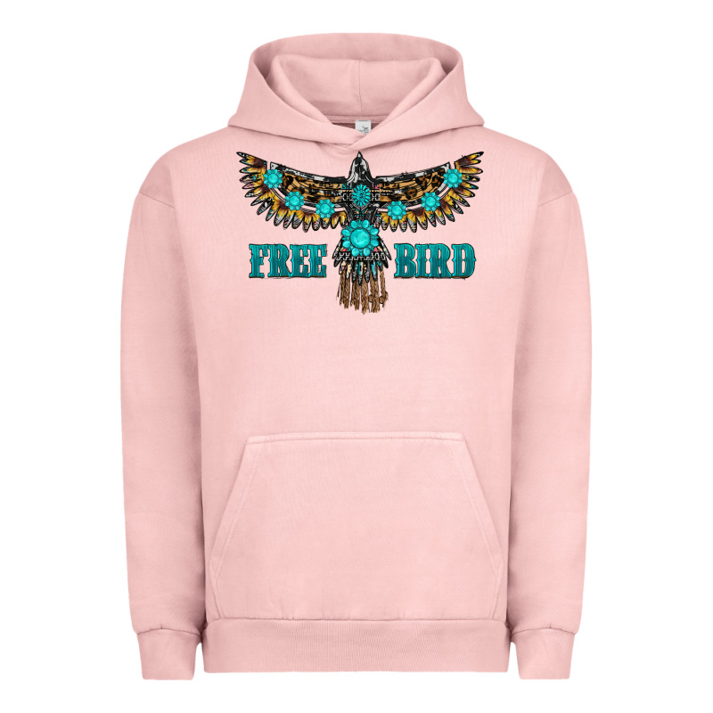 Turquoise Freebird Urban Hoodie by RanaPortraitStore | Teevron
