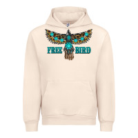 Sandshell turquoise freebird Urban Hoodie - RanaPortraitStore