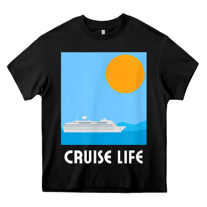 Cruise Life Design Travel & Cruise Wear T Shirt Heavy Core Tee by baoMotion | Teevron