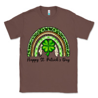 Chestnut Happy St. Patrick's Day rainbow Classic Tee - OliviaCreatesArt