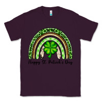 Plum Happy St. Patrick's Day rainbow Classic Tee - OliviaCreatesArt