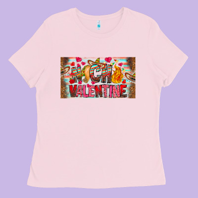 Nach Valentine Ladies Tee Designed By Cowhidedigitalart