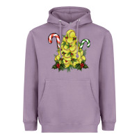 Lavender softball christmas tree Heavyweight Hoodie - RanaPortraitStore