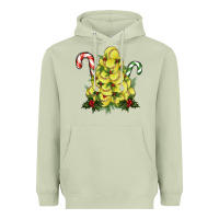 Matcha softball christmas tree Heavyweight Hoodie - RanaPortraitStore