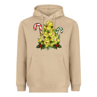 Mushroom softball christmas tree Heavyweight Hoodie - RanaPortraitStore