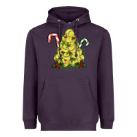 Plum softball christmas tree Heavyweight Hoodie - RanaPortraitStore