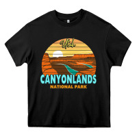 Black Canyonlands Moab Utah National Park Nature Outdoor Lovers Heavy Core Tee - baoMotion