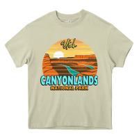 Mossy Canyonlands Moab Utah National Park Nature Outdoor Lovers Heavy Core Tee - baoMotion