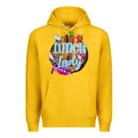 Lemon western lunch lady Premium Hoodie - BarkalooDesign