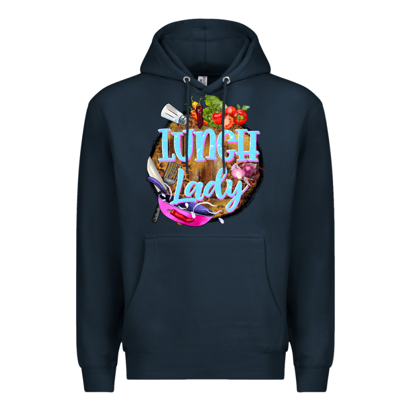 Western Lunch Lady Premium Hoodie by BarkalooDesign | Teevron