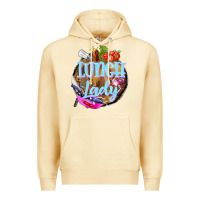 Pina Colada western lunch lady Premium Hoodie - BarkalooDesign