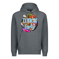 Rock western lunch lady Premium Hoodie - BarkalooDesign