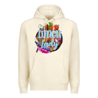 Sandshell western lunch lady Premium Hoodie - BarkalooDesign