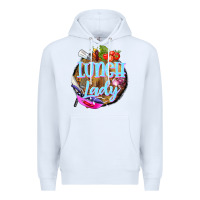 White western lunch lady Premium Hoodie - BarkalooDesign