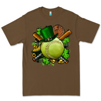 Cacao st.patrick's day softball Premium Tee - FaDigitalArtStudio