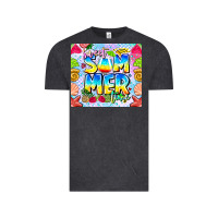 Vintage Black Sweet Summer Time Vintage Tee - CowhideDigitalArt