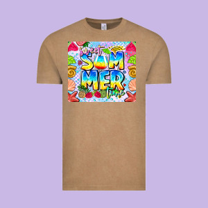 Sweet Summer Time Vintage Tee Designed By Cowhidedigitalart