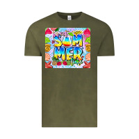 Vintage Olive Sweet Summer Time Vintage Tee - CowhideDigitalArt