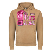 Vintage Camel Breast cancer no one fights alone boxing Vintage Hoodie - Artiststas