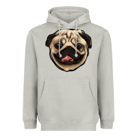 Moon Dust pug Heavyweight Hoodie - Jasminsmagicworld