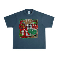 Midnight Navy Ho Ho Ho Gnomes Urban Heavy Tee - CowhideDigitalArt
