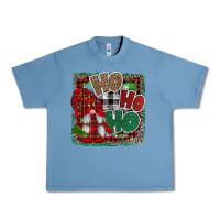 Pebble Blue Ho Ho Ho Gnomes Urban Heavy Tee - CowhideDigitalArt