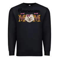 Black western mom pomeranian Premium Sweatshirt - RanaPortraitStore