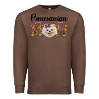 Chestnut western mom pomeranian Premium Sweatshirt - RanaPortraitStore