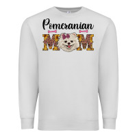 Dove Grey western mom pomeranian Premium Sweatshirt - RanaPortraitStore