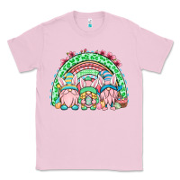 Bubblegum Pink Easter gnomes rainbow Classic Tee - OliviaCreatesArt