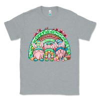 Heather Grey Easter gnomes rainbow Classic Tee - OliviaCreatesArt