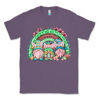 Lavender Easter gnomes rainbow Classic Tee - OliviaCreatesArt