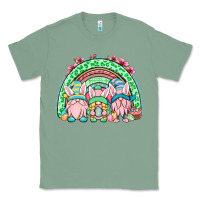 Sage Easter gnomes rainbow Classic Tee - OliviaCreatesArt