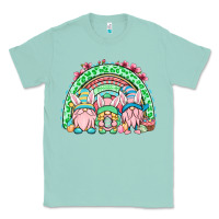Seafoam Easter gnomes rainbow Classic Tee - OliviaCreatesArt
